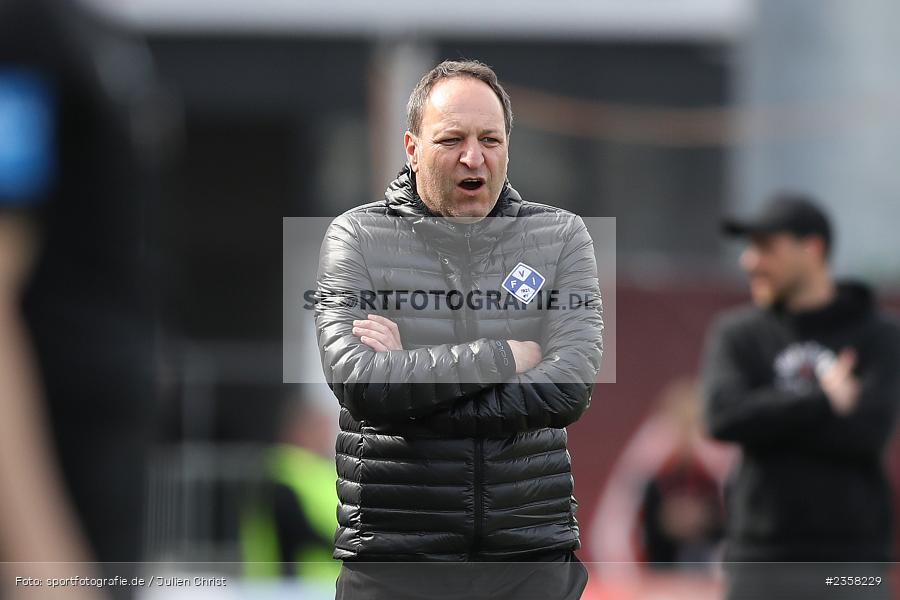 Holger Bachthaler, AKON Arena, Würzburg, 10.04.2023, sport, action, BFV, Fussball, 30. Spieltag, Regionalliga Bayern, FVI, FWK, FV Illertissen, FC Würzburger Kickers - Bild-ID: 2358229