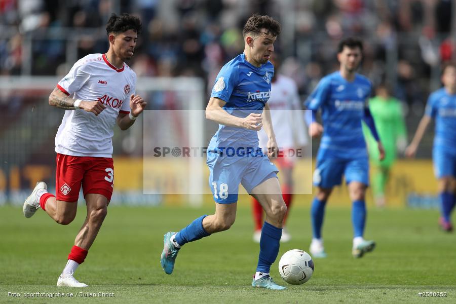 Marco Gölz, AKON Arena, Würzburg, 10.04.2023, sport, action, BFV, Fussball, 30. Spieltag, Regionalliga Bayern, FVI, FWK, FV Illertissen, FC Würzburger Kickers - Bild-ID: 2358252