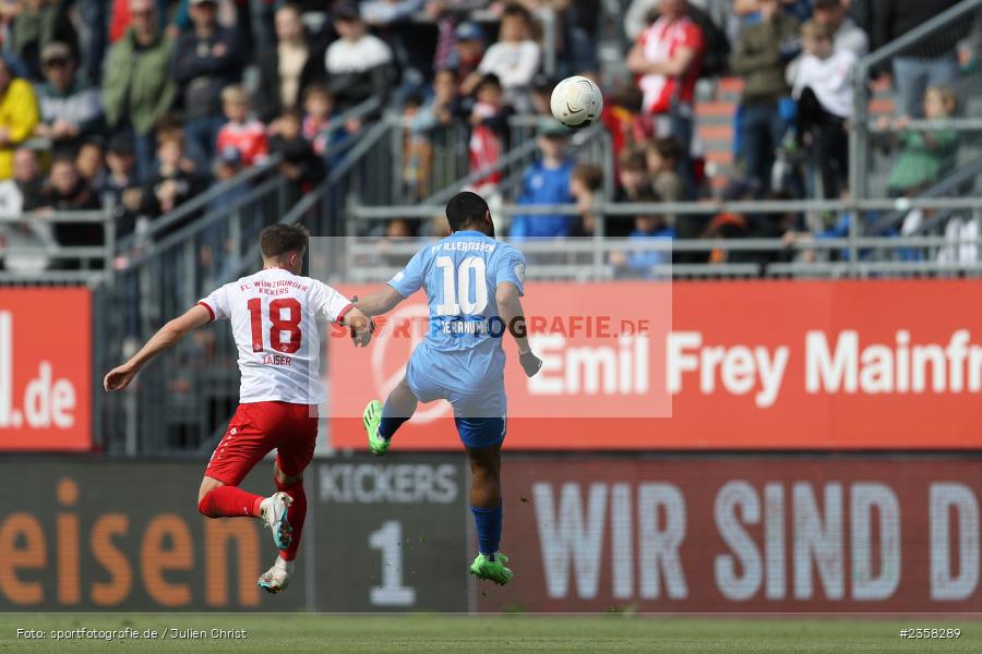 Kento Teranuma, AKON Arena, Würzburg, 10.04.2023, sport, action, BFV, Fussball, 30. Spieltag, Regionalliga Bayern, FVI, FWK, FV Illertissen, FC Würzburger Kickers - Bild-ID: 2358289