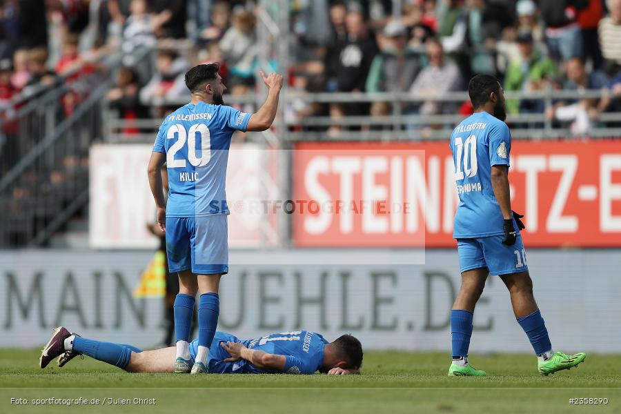 Gökalp Kilic, AKON Arena, Würzburg, 10.04.2023, sport, action, BFV, Fussball, 30. Spieltag, Regionalliga Bayern, FVI, FWK, FV Illertissen, FC Würzburger Kickers - Bild-ID: 2358290