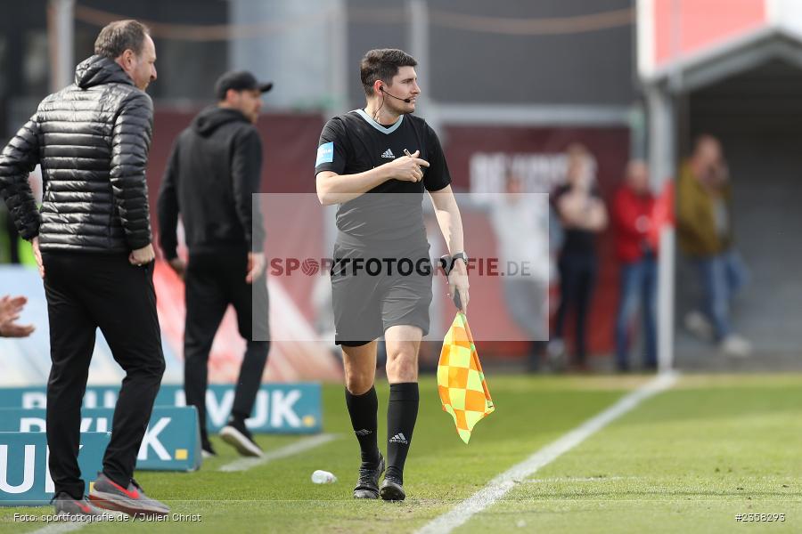 Ilirjan Morina, AKON Arena, Würzburg, 10.04.2023, sport, action, BFV, Fussball, 30. Spieltag, Regionalliga Bayern, FVI, FWK, FV Illertissen, FC Würzburger Kickers - Bild-ID: 2358293