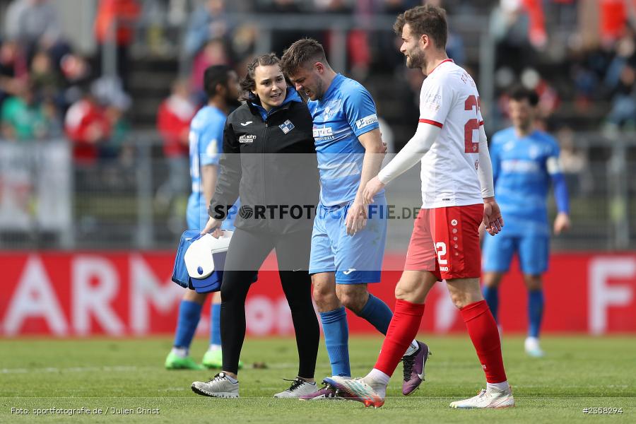 Nina Rupp, AKON Arena, Würzburg, 10.04.2023, sport, action, BFV, Fussball, 30. Spieltag, Regionalliga Bayern, FVI, FWK, FV Illertissen, FC Würzburger Kickers - Bild-ID: 2358294