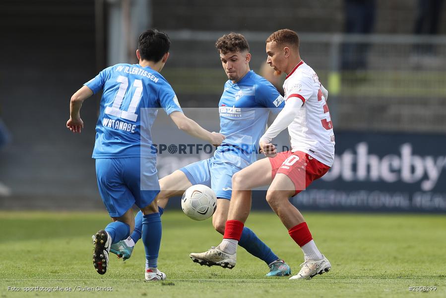 Benyas Solomon Junge-Abiol, AKON Arena, Würzburg, 10.04.2023, sport, action, BFV, Fussball, 30. Spieltag, Regionalliga Bayern, FVI, FWK, FV Illertissen, FC Würzburger Kickers - Bild-ID: 2358299