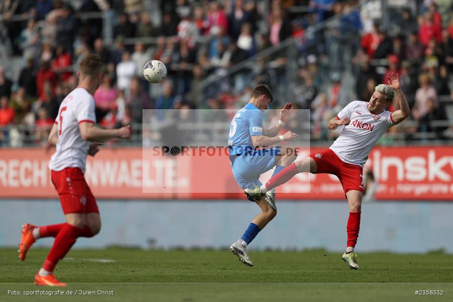 Thomas Haas, AKON Arena, Würzburg, 10.04.2023, sport, action, BFV, Fussball, 30. Spieltag, Regionalliga Bayern, FVI, FWK, FV Illertissen, FC Würzburger Kickers - Bild-ID: 2358332