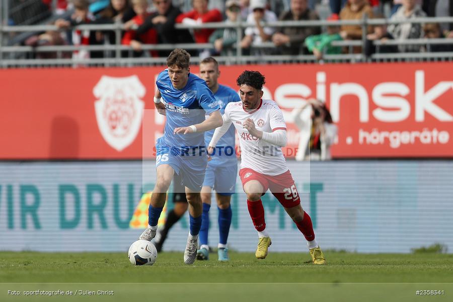 Marco Mannhardt, AKON Arena, Würzburg, 10.04.2023, sport, action, BFV, Fussball, 30. Spieltag, Regionalliga Bayern, FVI, FWK, FV Illertissen, FC Würzburger Kickers - Bild-ID: 2358341