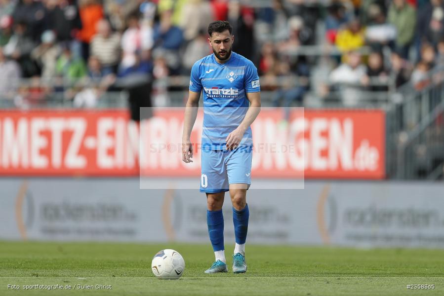 Gökalp Kilic, AKON Arena, Würzburg, 10.04.2023, sport, action, BFV, Fussball, 30. Spieltag, Regionalliga Bayern, FVI, FWK, FV Illertissen, FC Würzburger Kickers - Bild-ID: 2358365