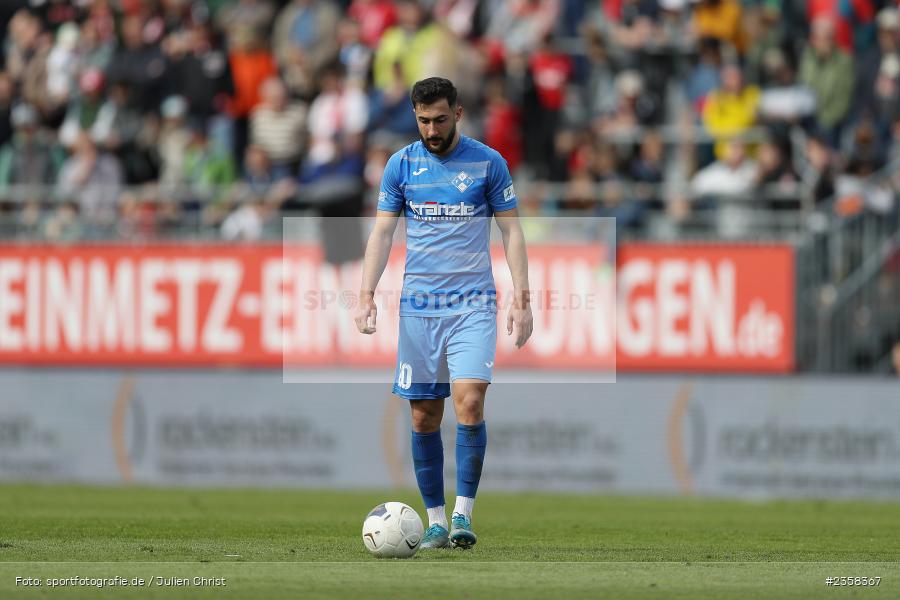Gökalp Kilic, AKON Arena, Würzburg, 10.04.2023, sport, action, BFV, Fussball, 30. Spieltag, Regionalliga Bayern, FVI, FWK, FV Illertissen, FC Würzburger Kickers - Bild-ID: 2358367