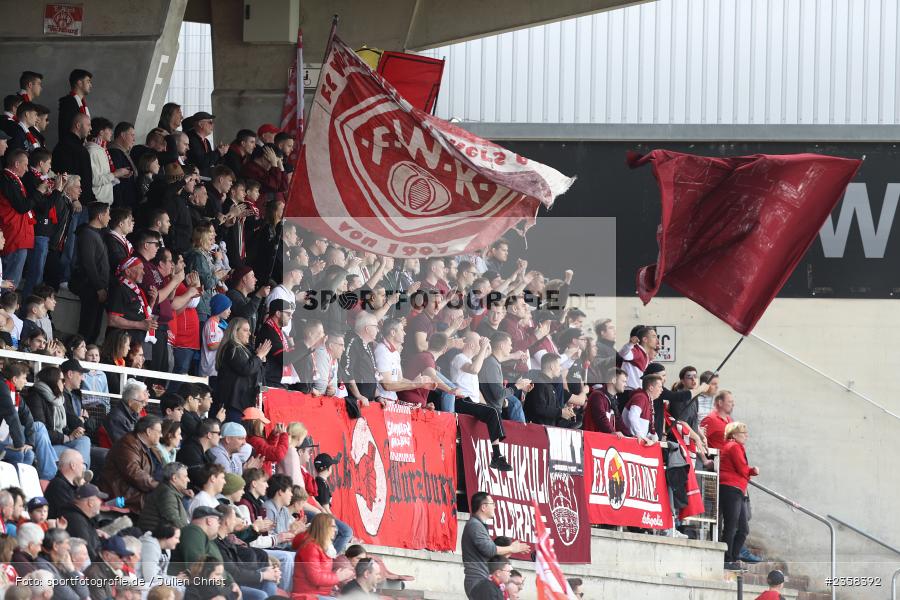AKON Arena, Würzburg, 10.04.2023, sport, action, BFV, Fussball, 30. Spieltag, Regionalliga Bayern, FVI, FWK, FV Illertissen, FC Würzburger Kickers - Bild-ID: 2358392