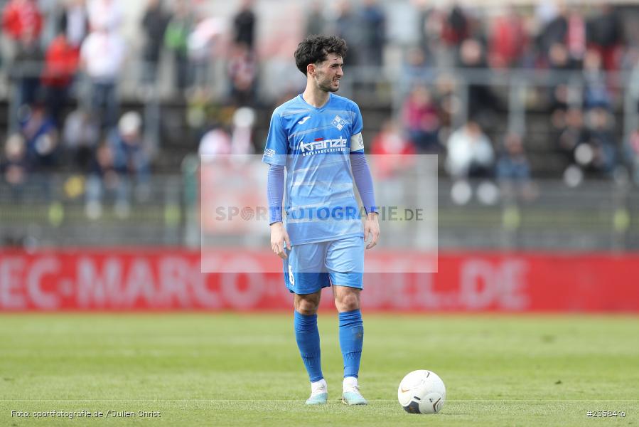 Fabio Maiolo, AKON Arena, Würzburg, 10.04.2023, sport, action, BFV, Fussball, 30. Spieltag, Regionalliga Bayern, FVI, FWK, FV Illertissen, FC Würzburger Kickers - Bild-ID: 2358416