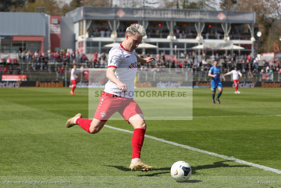 Thomas Haas, AKON Arena, Würzburg, 10.04.2023, sport, action, BFV, Fussball, 30. Spieltag, Regionalliga Bayern, FVI, FWK, FV Illertissen, FC Würzburger Kickers - Bild-ID: 2358436