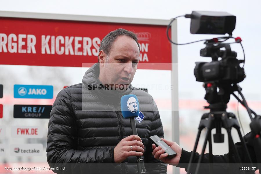 Holger Bachthaler, AKON Arena, Würzburg, 10.04.2023, sport, action, BFV, Fussball, 30. Spieltag, Regionalliga Bayern, FVI, FWK, FV Illertissen, FC Würzburger Kickers - Bild-ID: 2358437
