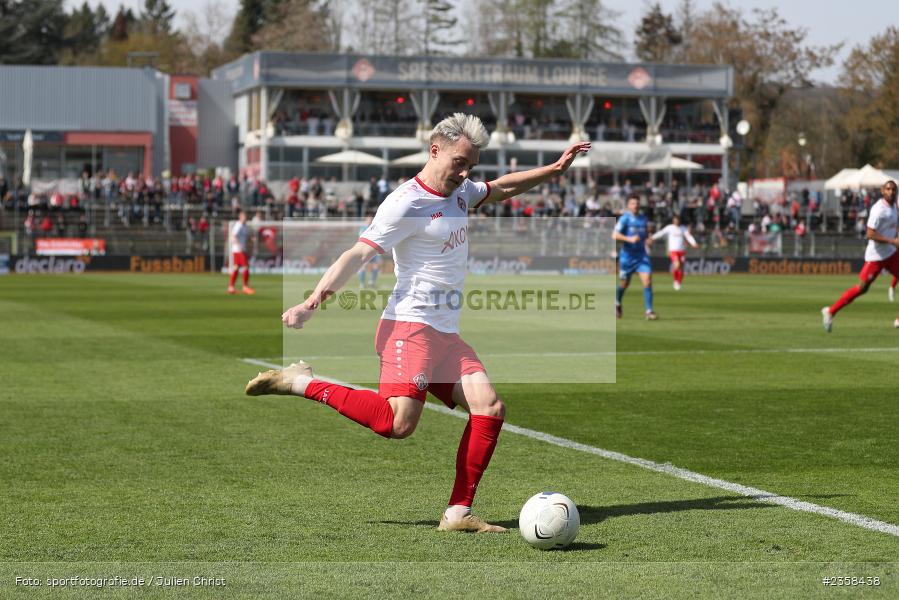 Thomas Haas, AKON Arena, Würzburg, 10.04.2023, sport, action, BFV, Fussball, 30. Spieltag, Regionalliga Bayern, FVI, FWK, FV Illertissen, FC Würzburger Kickers - Bild-ID: 2358438
