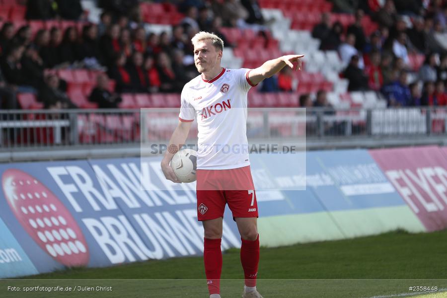 Thomas Haas, AKON Arena, Würzburg, 10.04.2023, sport, action, BFV, Fussball, 30. Spieltag, Regionalliga Bayern, FVI, FWK, FV Illertissen, FC Würzburger Kickers - Bild-ID: 2358448