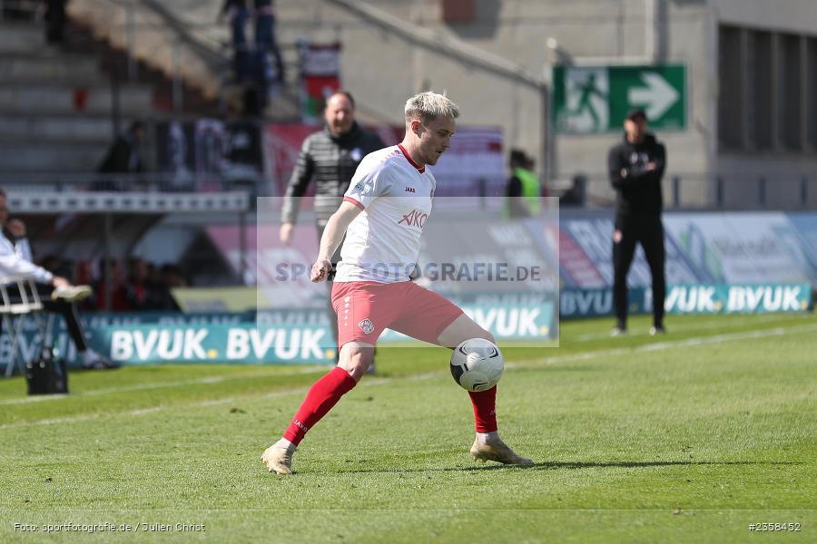 Thomas Haas, AKON Arena, Würzburg, 10.04.2023, sport, action, BFV, Fussball, 30. Spieltag, Regionalliga Bayern, FVI, FWK, FV Illertissen, FC Würzburger Kickers - Bild-ID: 2358452