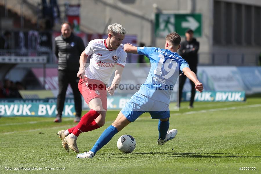 Thomas Haas, AKON Arena, Würzburg, 10.04.2023, sport, action, BFV, Fussball, 30. Spieltag, Regionalliga Bayern, FVI, FWK, FV Illertissen, FC Würzburger Kickers - Bild-ID: 2358455