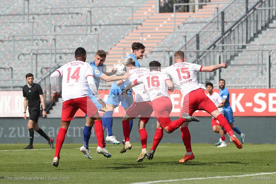 Thomas Haas, AKON Arena, Würzburg, 10.04.2023, sport, action, BFV, Fussball, 30. Spieltag, Regionalliga Bayern, FVI, FWK, FV Illertissen, FC Würzburger Kickers - Bild-ID: 2358458