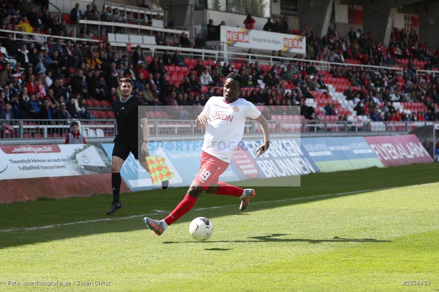 Benjika Caciel, AKON Arena, Würzburg, 10.04.2023, sport, action, BFV, Fussball, 30. Spieltag, Regionalliga Bayern, FVI, FWK, FV Illertissen, FC Würzburger Kickers - Bild-ID: 2358459