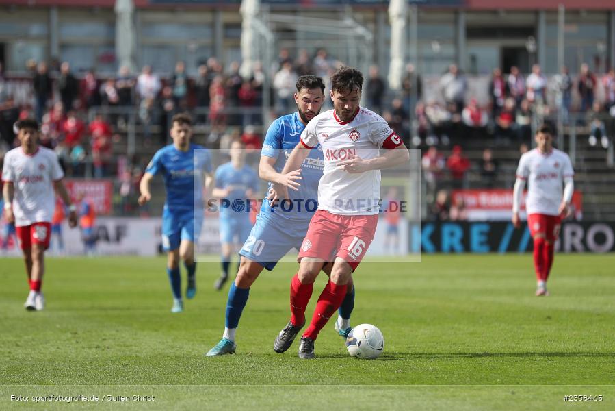 Peter Kurzweg, AKON Arena, Würzburg, 10.04.2023, sport, action, BFV, Fussball, 30. Spieltag, Regionalliga Bayern, FVI, FWK, FV Illertissen, FC Würzburger Kickers - Bild-ID: 2358463