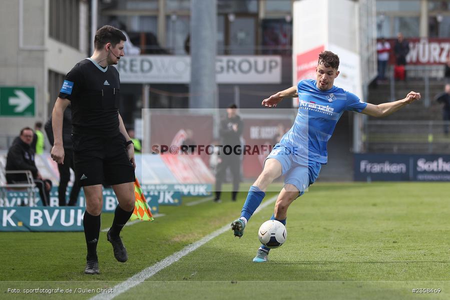 Marco Gölz, AKON Arena, Würzburg, 10.04.2023, sport, action, BFV, Fussball, 30. Spieltag, Regionalliga Bayern, FVI, FWK, FV Illertissen, FC Würzburger Kickers - Bild-ID: 2358469