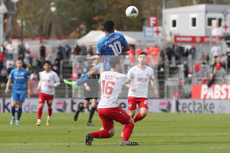 Kento Teranuma, AKON Arena, Würzburg, 10.04.2023, sport, action, BFV, Fussball, 30. Spieltag, Regionalliga Bayern, FVI, FWK, FV Illertissen, FC Würzburger Kickers - Bild-ID: 2358471