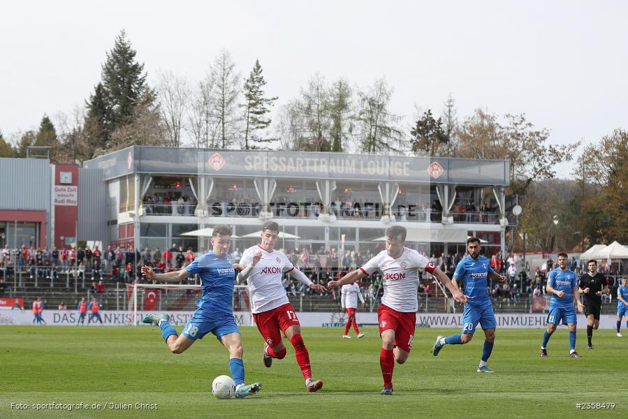 Marco Gölz, AKON Arena, Würzburg, 10.04.2023, sport, action, BFV, Fussball, 30. Spieltag, Regionalliga Bayern, FVI, FWK, FV Illertissen, FC Würzburger Kickers - Bild-ID: 2358479