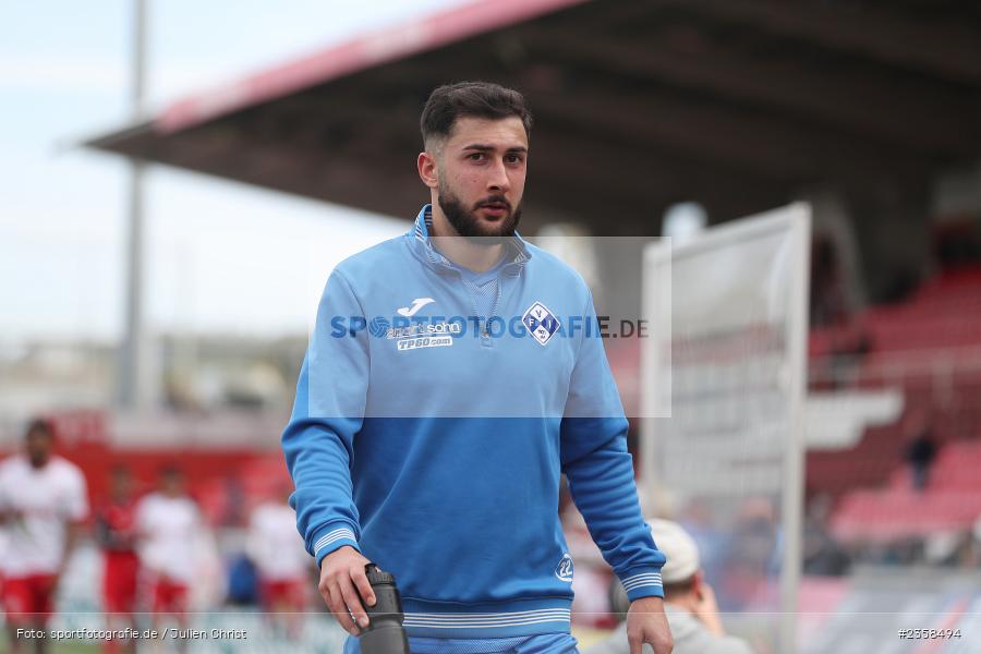 Gökalp Kilic, AKON Arena, Würzburg, 10.04.2023, sport, action, BFV, Fussball, 30. Spieltag, Regionalliga Bayern, FVI, FWK, FV Illertissen, FC Würzburger Kickers - Bild-ID: 2358494