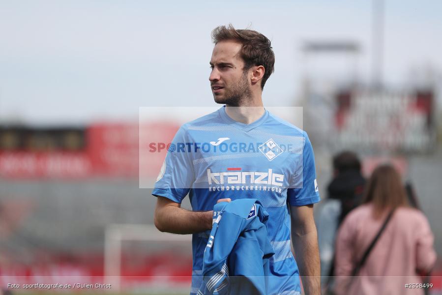 Nicola Della Schiava, AKON Arena, Würzburg, 10.04.2023, sport, action, BFV, Fussball, 30. Spieltag, Regionalliga Bayern, FVI, FWK, FV Illertissen, FC Würzburger Kickers - Bild-ID: 2358499