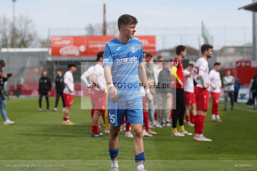 Marco Mannhardt, AKON Arena, Würzburg, 10.04.2023, sport, action, BFV, Fussball, 30. Spieltag, Regionalliga Bayern, FVI, FWK, FV Illertissen, FC Würzburger Kickers - Bild-ID: 2358500