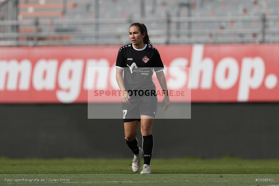 Sibel Meyer, AKON Arena, Würzburg, 11.04.2023, sport, action, BFV, Fussball, BFV-Verbandspokal, Bayernliga, Regionalliga, FFC, FWK, 1. FFC Hof, FC Würzburger Kickers - Bild-ID: 2358592