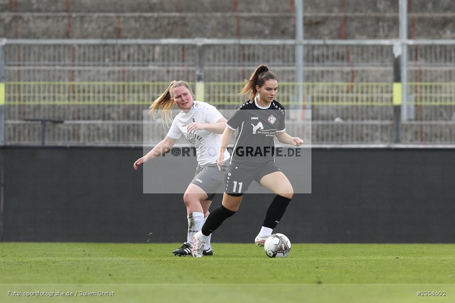 Laura Eisler, AKON Arena, Würzburg, 11.04.2023, sport, action, BFV, Fussball, BFV-Verbandspokal, Bayernliga, Regionalliga, FFC, FWK, 1. FFC Hof, FC Würzburger Kickers - Bild-ID: 2358602