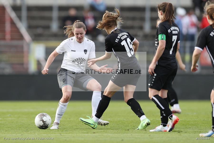Maria Pfau, AKON Arena, Würzburg, 11.04.2023, sport, action, BFV, Fussball, BFV-Verbandspokal, Bayernliga, Regionalliga, FFC, FWK, 1. FFC Hof, FC Würzburger Kickers - Bild-ID: 2358689 Maria Pfau, AKON Arena, Würzburg, 11.04.2023, sport, action, BFV, Fussball, BFV-Verbandspokal, Bayernliga, Regionalliga, FFC, FWK, 1. FFC Hof, FC Würzburger Kickers - Bild-ID: 2358689