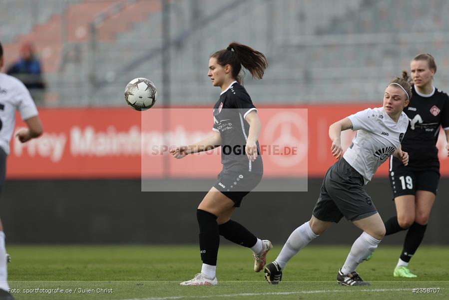 Laura Eisler, AKON Arena, Würzburg, 11.04.2023, sport, action, BFV, Fussball, BFV-Verbandspokal, Bayernliga, Regionalliga, FFC, FWK, 1. FFC Hof, FC Würzburger Kickers - Bild-ID: 2358707 Laura Eisler, AKON Arena, Würzburg, 11.04.2023, sport, action, BFV, Fussball, BFV-Verbandspokal, Bayernliga, Regionalliga, FFC, FWK, 1. FFC Hof, FC Würzburger Kickers - Bild-ID: 2358707