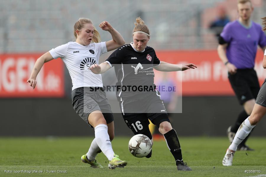 Jule Dickmeis, AKON Arena, Würzburg, 11.04.2023, sport, action, BFV, Fussball, BFV-Verbandspokal, Bayernliga, Regionalliga, FFC, FWK, 1. FFC Hof, FC Würzburger Kickers - Bild-ID: 2358710