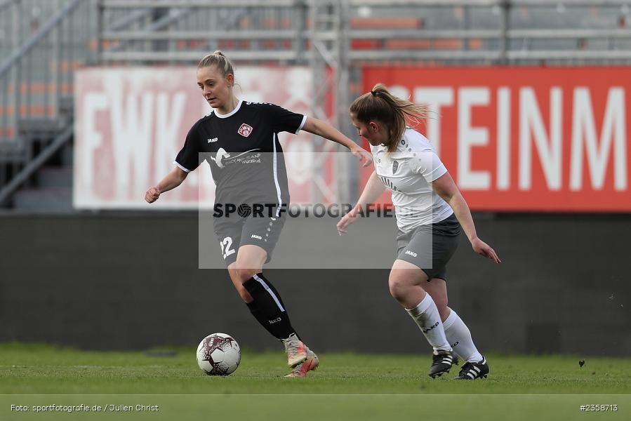 Franka Ziegler, AKON Arena, Würzburg, 11.04.2023, sport, action, BFV, Fussball, BFV-Verbandspokal, Bayernliga, Regionalliga, FFC, FWK, 1. FFC Hof, FC Würzburger Kickers - Bild-ID: 2358713