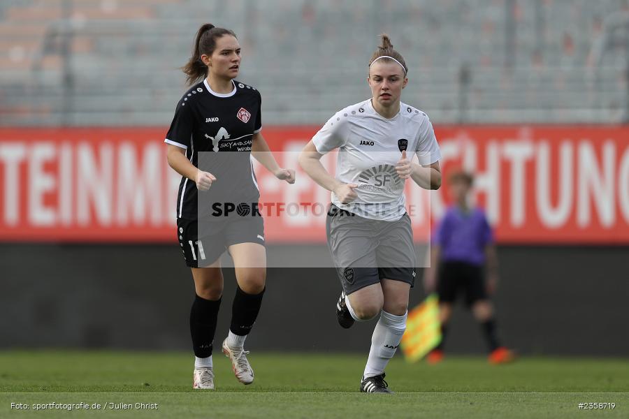 Laura Eisler, AKON Arena, Würzburg, 11.04.2023, sport, action, BFV, Fussball, BFV-Verbandspokal, Bayernliga, Regionalliga, FFC, FWK, 1. FFC Hof, FC Würzburger Kickers - Bild-ID: 2358719