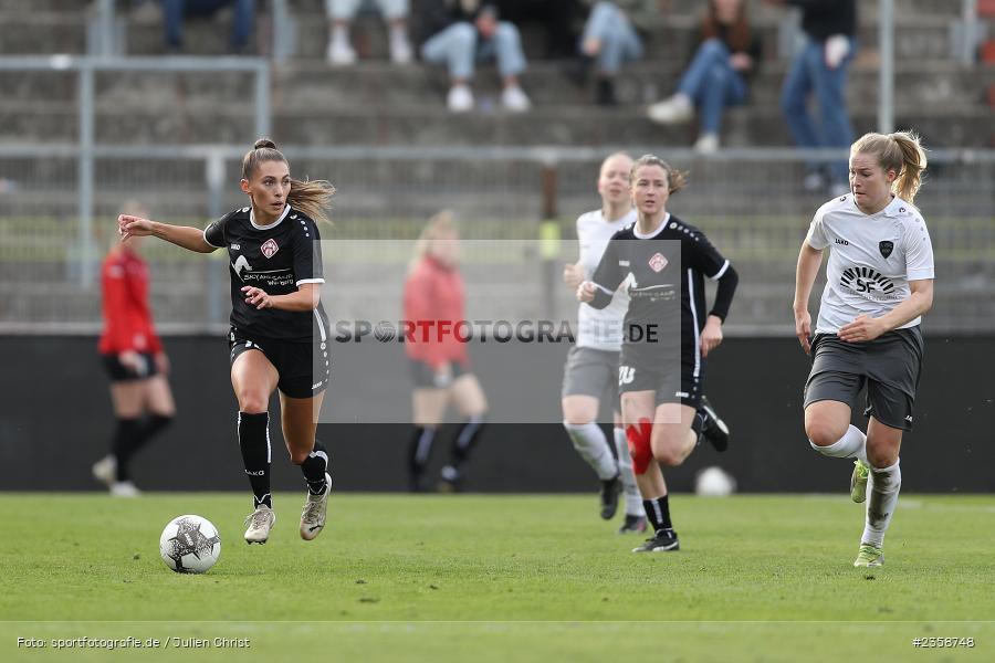 Sophia Klärle, AKON Arena, Würzburg, 11.04.2023, sport, action, BFV, Fussball, BFV-Verbandspokal, Bayernliga, Regionalliga, FFC, FWK, 1. FFC Hof, FC Würzburger Kickers - Bild-ID: 2358748