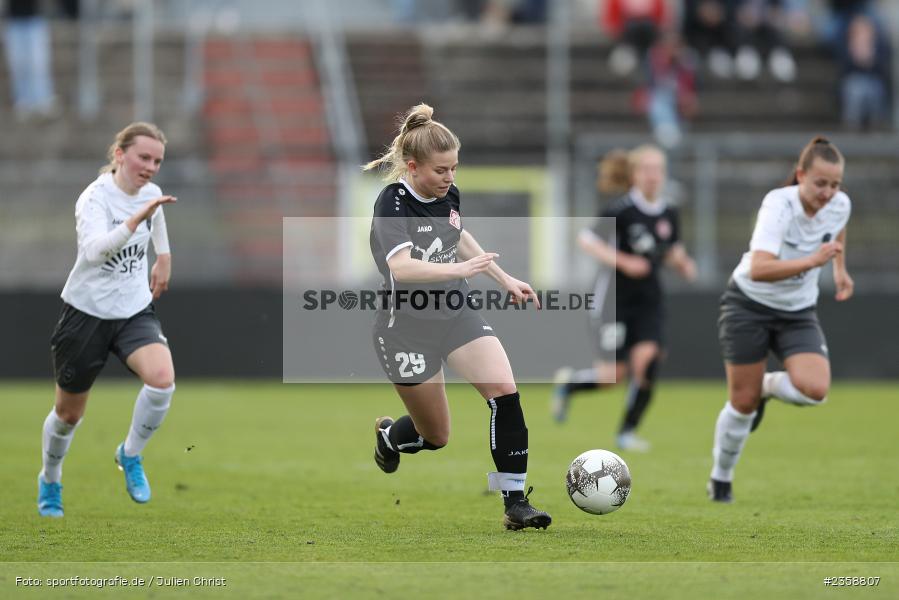 Ela Schlicker, AKON Arena, Würzburg, 11.04.2023, sport, action, BFV, Fussball, BFV-Verbandspokal, Bayernliga, Regionalliga, FFC, FWK, 1. FFC Hof, FC Würzburger Kickers - Bild-ID: 2358807 Ela Schlicker, AKON Arena, Würzburg, 11.04.2023, sport, action, BFV, Fussball, BFV-Verbandspokal, Bayernliga, Regionalliga, FFC, FWK, 1. FFC Hof, FC Würzburger Kickers - Bild-ID: 2358807