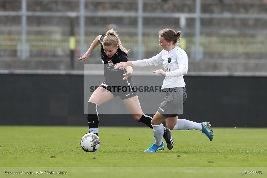 Ela Schlicker, AKON Arena, Würzburg, 11.04.2023, sport, action, BFV, Fussball, BFV-Verbandspokal, Bayernliga, Regionalliga, FFC, FWK, 1. FFC Hof, FC Würzburger Kickers - Bild-ID: 2358833