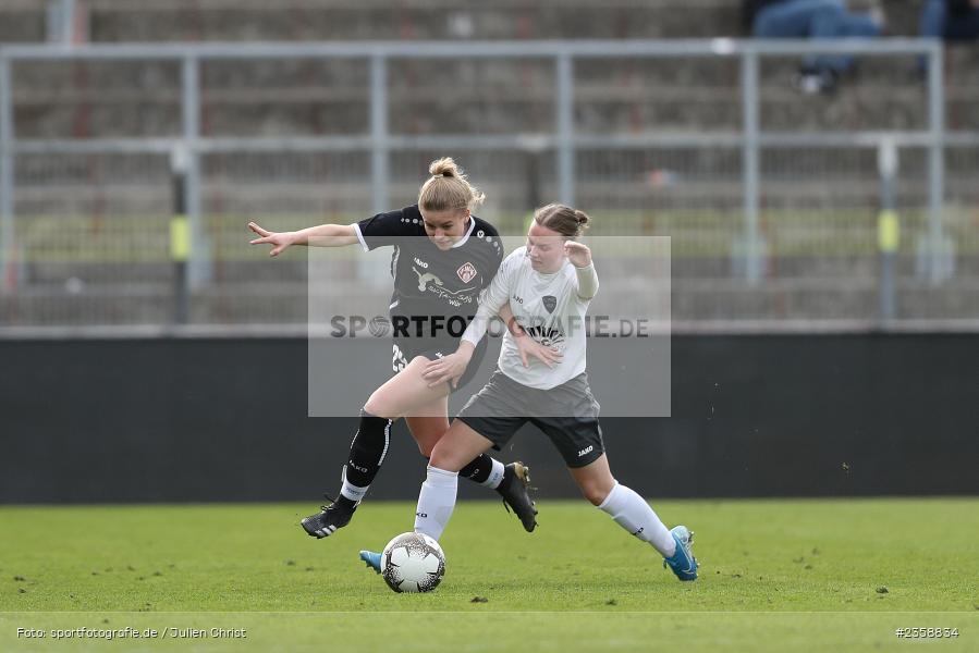 Ela Schlicker, AKON Arena, Würzburg, 11.04.2023, sport, action, BFV, Fussball, BFV-Verbandspokal, Bayernliga, Regionalliga, FFC, FWK, 1. FFC Hof, FC Würzburger Kickers - Bild-ID: 2358834
