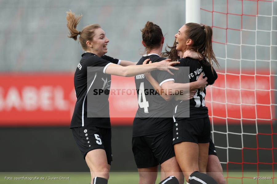 Sophia Klärle, AKON Arena, Würzburg, 11.04.2023, sport, action, BFV, Fussball, BFV-Verbandspokal, Bayernliga, Regionalliga, FFC, FWK, 1. FFC Hof, FC Würzburger Kickers - Bild-ID: 2358849