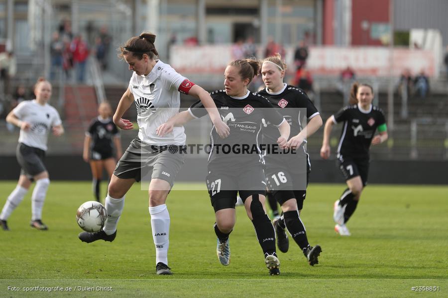 Isabell Kastner, AKON Arena, Würzburg, 11.04.2023, sport, action, BFV, Fussball, BFV-Verbandspokal, Bayernliga, Regionalliga, FFC, FWK, 1. FFC Hof, FC Würzburger Kickers - Bild-ID: 2358851