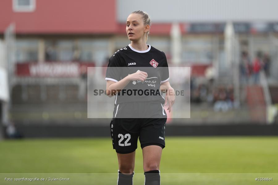 Franka Ziegler, AKON Arena, Würzburg, 11.04.2023, sport, action, BFV, Fussball, BFV-Verbandspokal, Bayernliga, Regionalliga, FFC, FWK, 1. FFC Hof, FC Würzburger Kickers - Bild-ID: 2358861