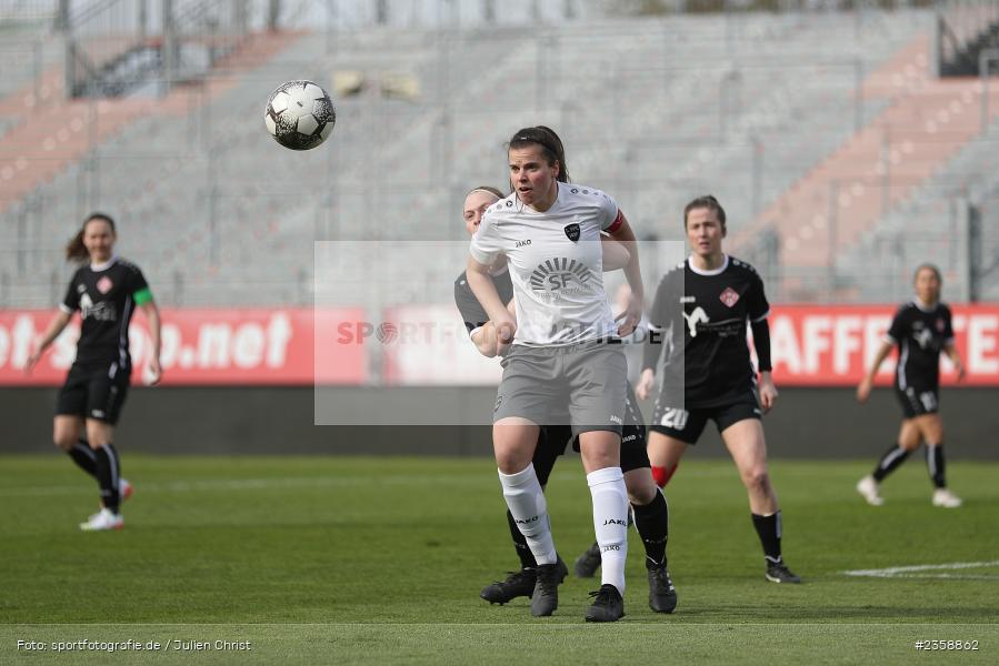 Isabell Kastner, AKON Arena, Würzburg, 11.04.2023, sport, action, BFV, Fussball, BFV-Verbandspokal, Bayernliga, Regionalliga, FFC, FWK, 1. FFC Hof, FC Würzburger Kickers - Bild-ID: 2358862