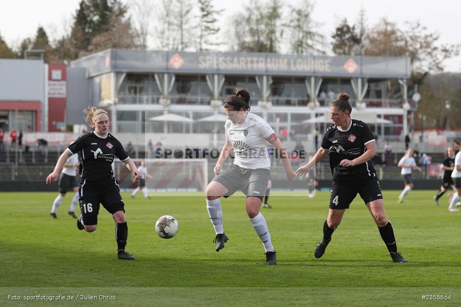 Isabell Kastner, AKON Arena, Würzburg, 11.04.2023, sport, action, BFV, Fussball, BFV-Verbandspokal, Bayernliga, Regionalliga, FFC, FWK, 1. FFC Hof, FC Würzburger Kickers - Bild-ID: 2358864