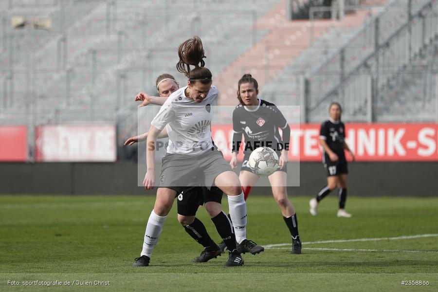 Isabell Kastner, AKON Arena, Würzburg, 11.04.2023, sport, action, BFV, Fussball, BFV-Verbandspokal, Bayernliga, Regionalliga, FFC, FWK, 1. FFC Hof, FC Würzburger Kickers - Bild-ID: 2358866