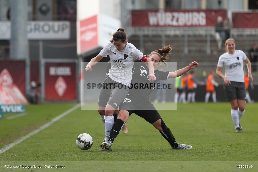 Isabell Kastner, AKON Arena, Würzburg, 11.04.2023, sport, action, BFV, Fussball, BFV-Verbandspokal, Bayernliga, Regionalliga, FFC, FWK, 1. FFC Hof, FC Würzburger Kickers - Bild-ID: 2358869