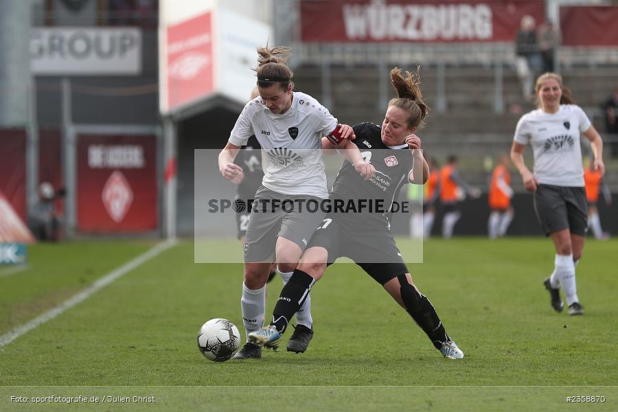 Isabell Kastner, AKON Arena, Würzburg, 11.04.2023, sport, action, BFV, Fussball, BFV-Verbandspokal, Bayernliga, Regionalliga, FFC, FWK, 1. FFC Hof, FC Würzburger Kickers - Bild-ID: 2358870