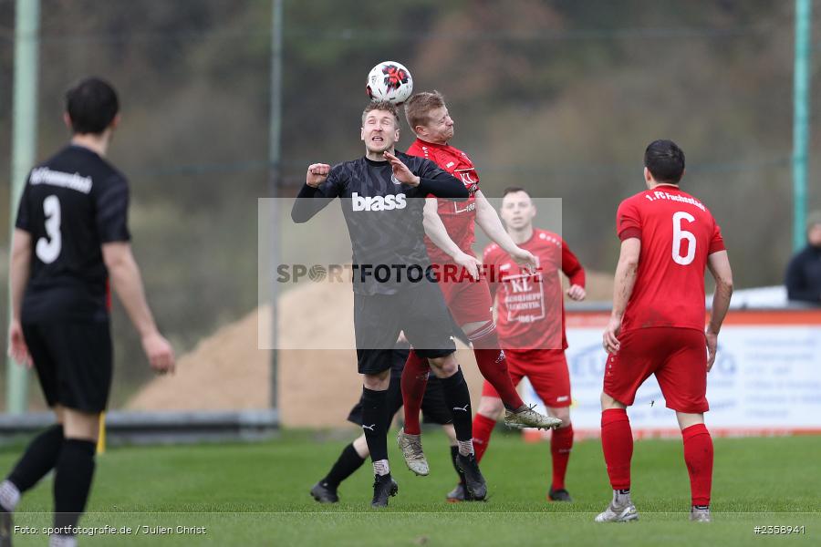 Marco Schiebel, Kohlenberg-Arena, Fuchsstadt, 12.04.2023, sport, action, Fussball, BFV, 31. Spieltag, Landesliga Nordwest, TUS, FCF, TuS Frammersbach, FC Fuchsstadt - Bild-ID: 2358941
