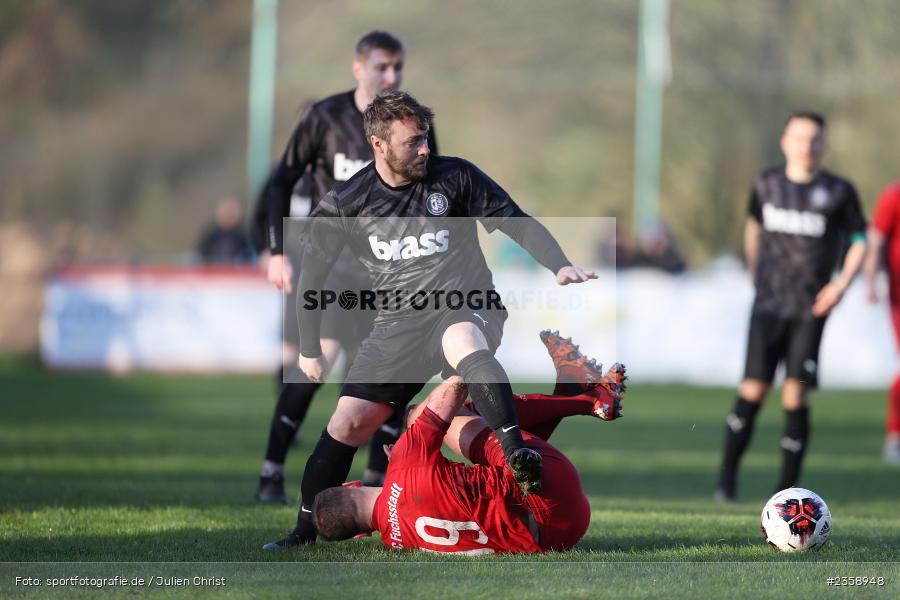 André Mehrlich, Kohlenberg-Arena, Fuchsstadt, 12.04.2023, sport, action, Fussball, BFV, 31. Spieltag, Landesliga Nordwest, TUS, FCF, TuS Frammersbach, FC Fuchsstadt - Bild-ID: 2358948
