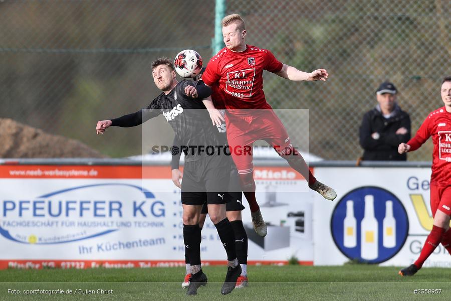 Marco Schiebel, Kohlenberg-Arena, Fuchsstadt, 12.04.2023, sport, action, Fussball, BFV, 31. Spieltag, Landesliga Nordwest, TUS, FCF, TuS Frammersbach, FC Fuchsstadt - Bild-ID: 2358957